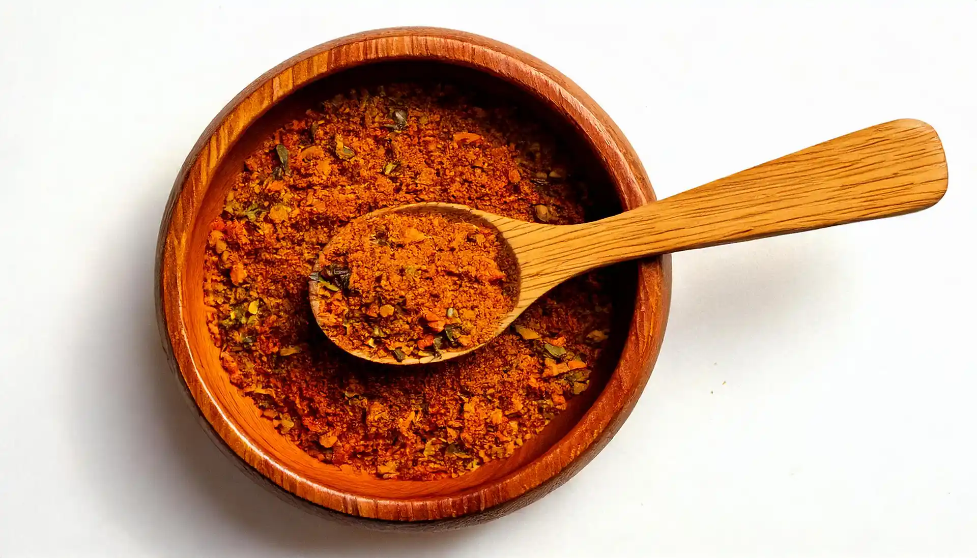 Spoonful of chicken fajita seasoning