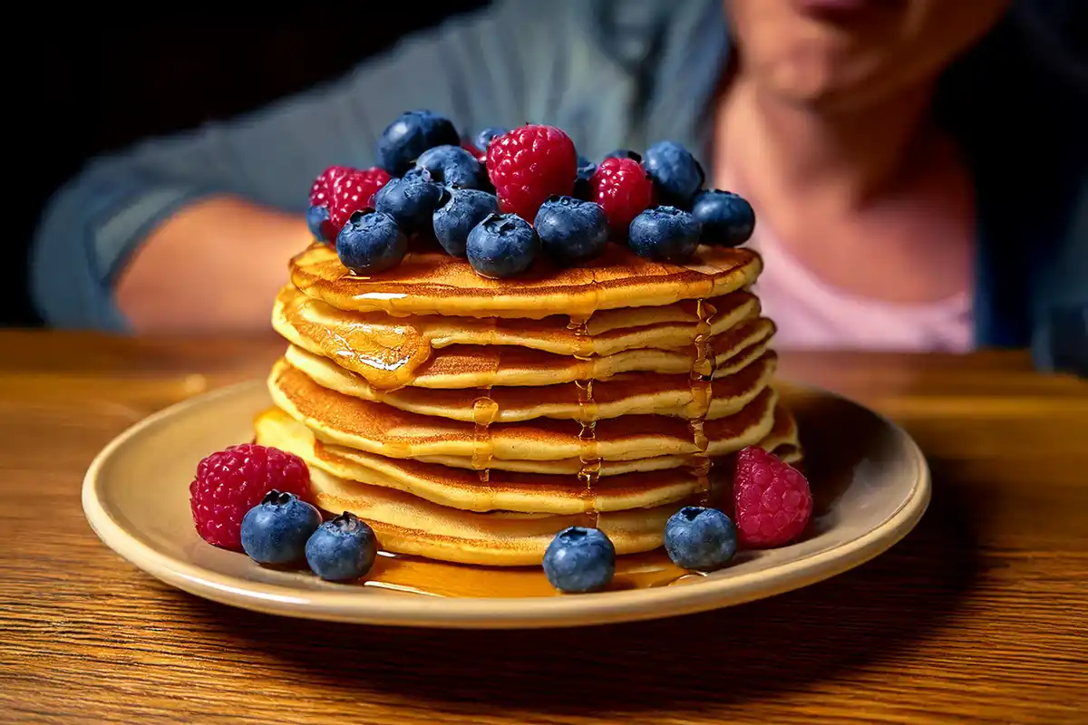 Delicious Pancake Stack